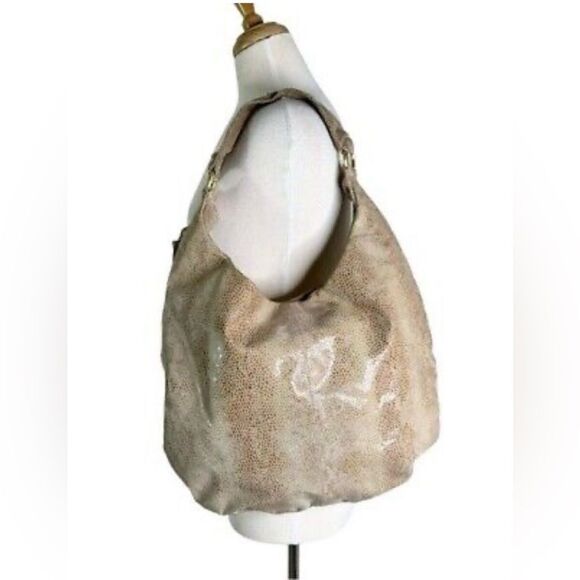 HOBO Taupe Textured Shoulder Bag - Picture 2 of 11